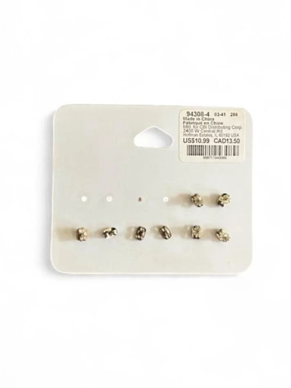 Claire’s Kawaii Popsicle Stud Earrings 4 Pairs Colorful Cute Summer